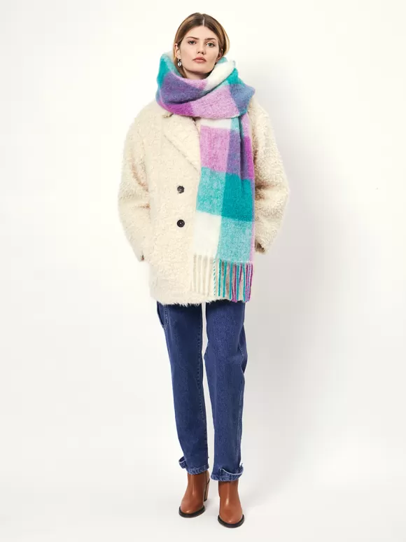 DANTE6 D6Blanchet Checked Scarf