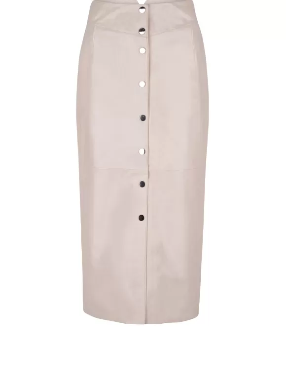 DANTE6 D6Davinia Leren Skirt