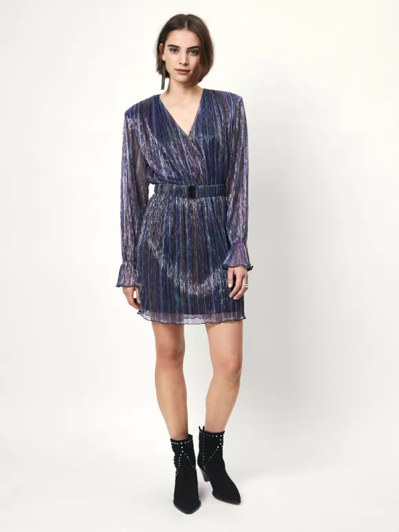 DANTE6 D6Elora Plisse Mini Dress