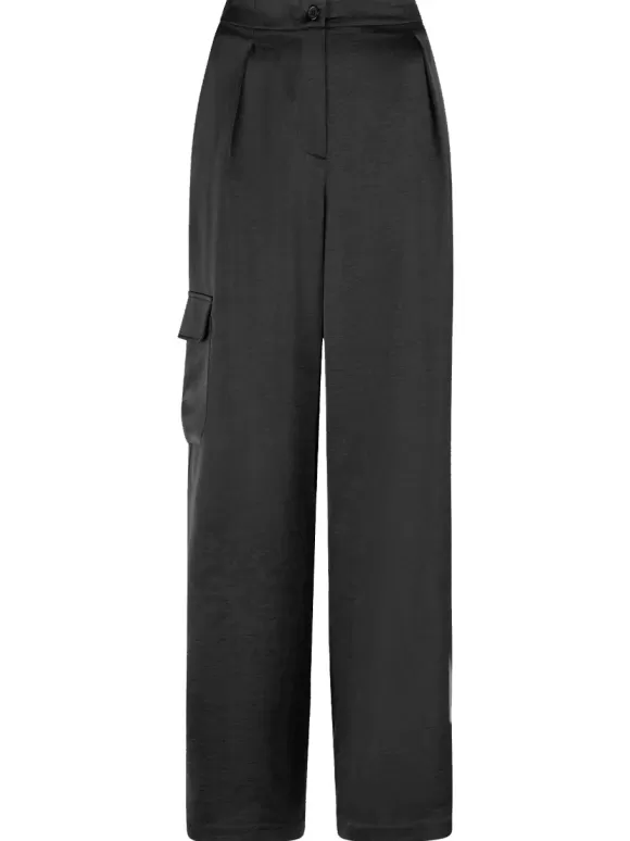 DANTE6 D6Harlow Satin Wide Pants