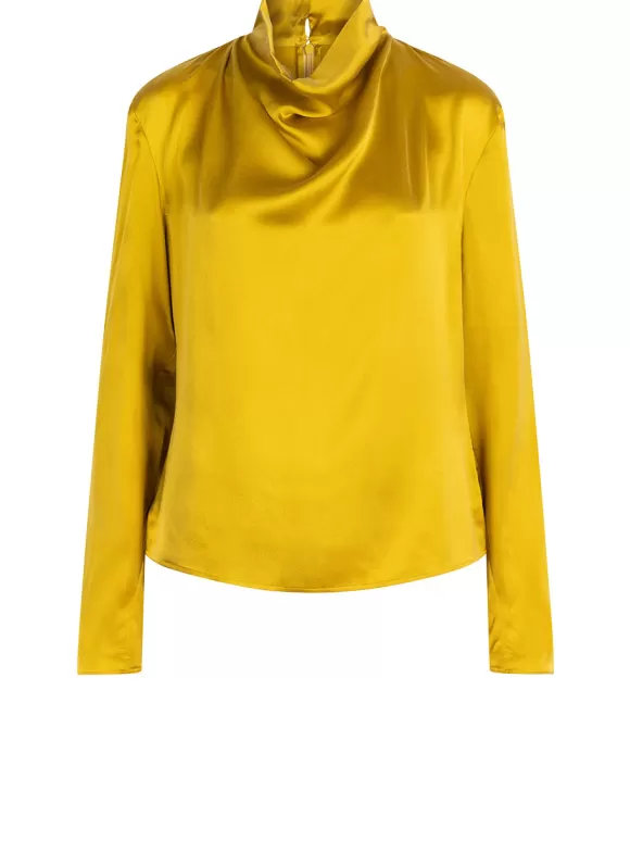 DANTE6 D6Ipsum Silk Drapey Top