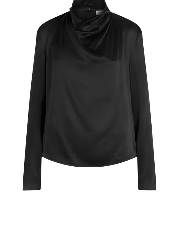 DANTE6 D6Ipsum Silk Drapey Top