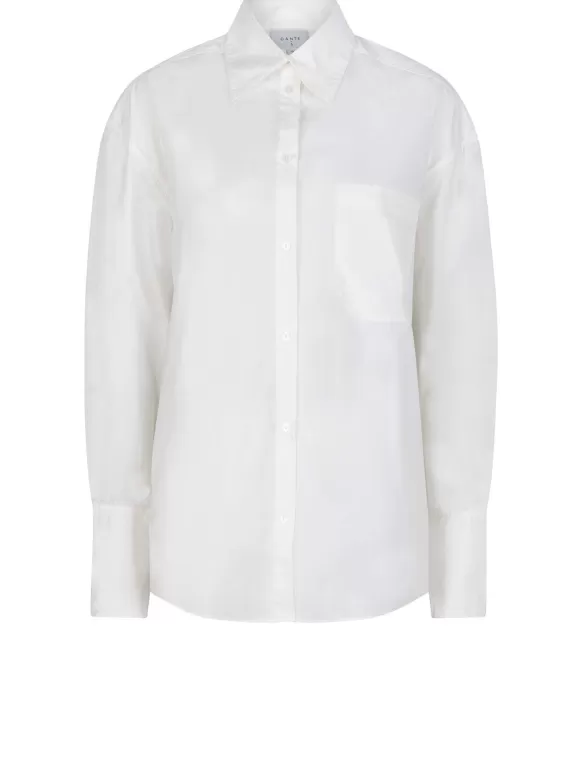 DANTE6 D6Knox Cropped Poplin Shirt