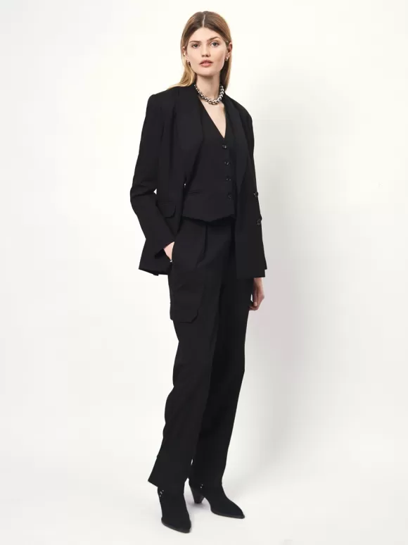 DANTE6 D6Lirio Double Breasted Blazer