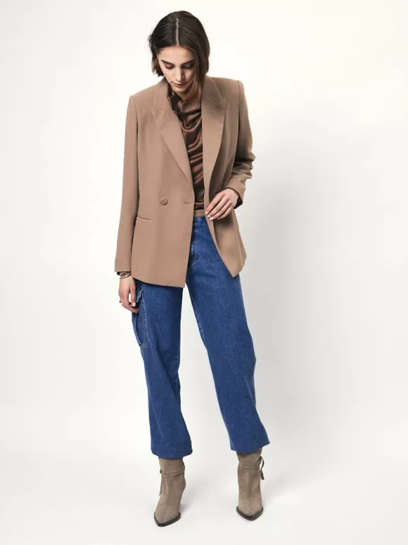 DANTE6 D6Memoire Belted Blazer
