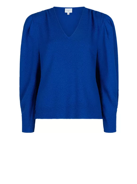 DANTE6 D6Miro Structured V-Neck Top