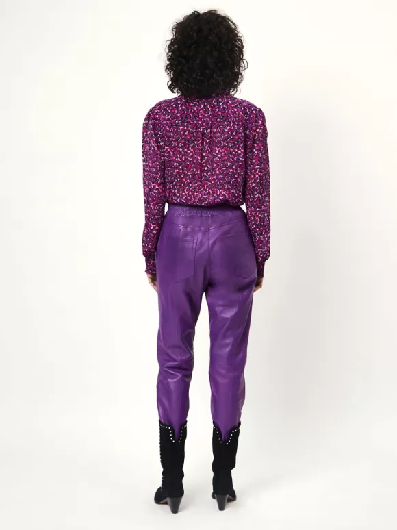 DANTE6 D6Moire Printed Blouse