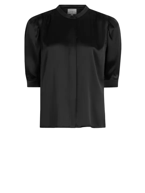 DANTE6 D6Pernaud Silk Smocked Blouse