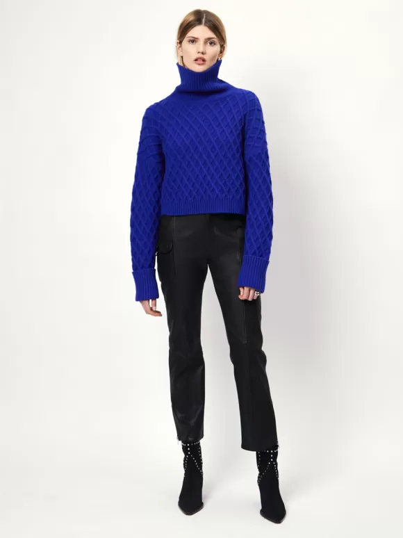 DANTE6 D6Veneto Solid Turtle Sweater
