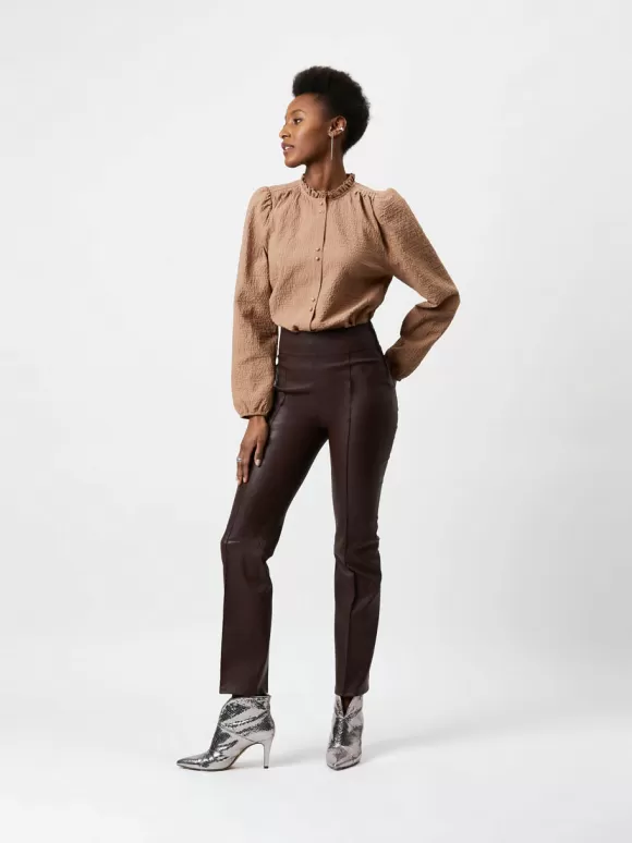DANTE6 Fyen Stretch Leren Broek