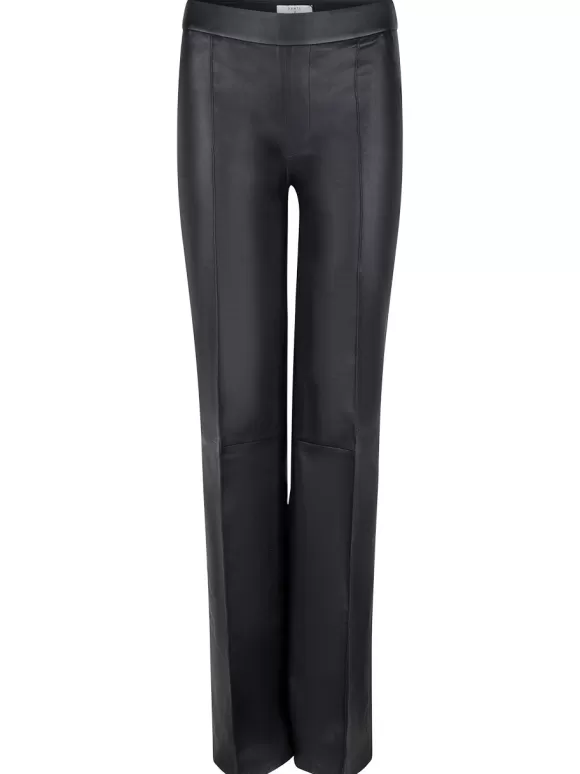DANTE6 Gini Wide Leg Leren Broek
